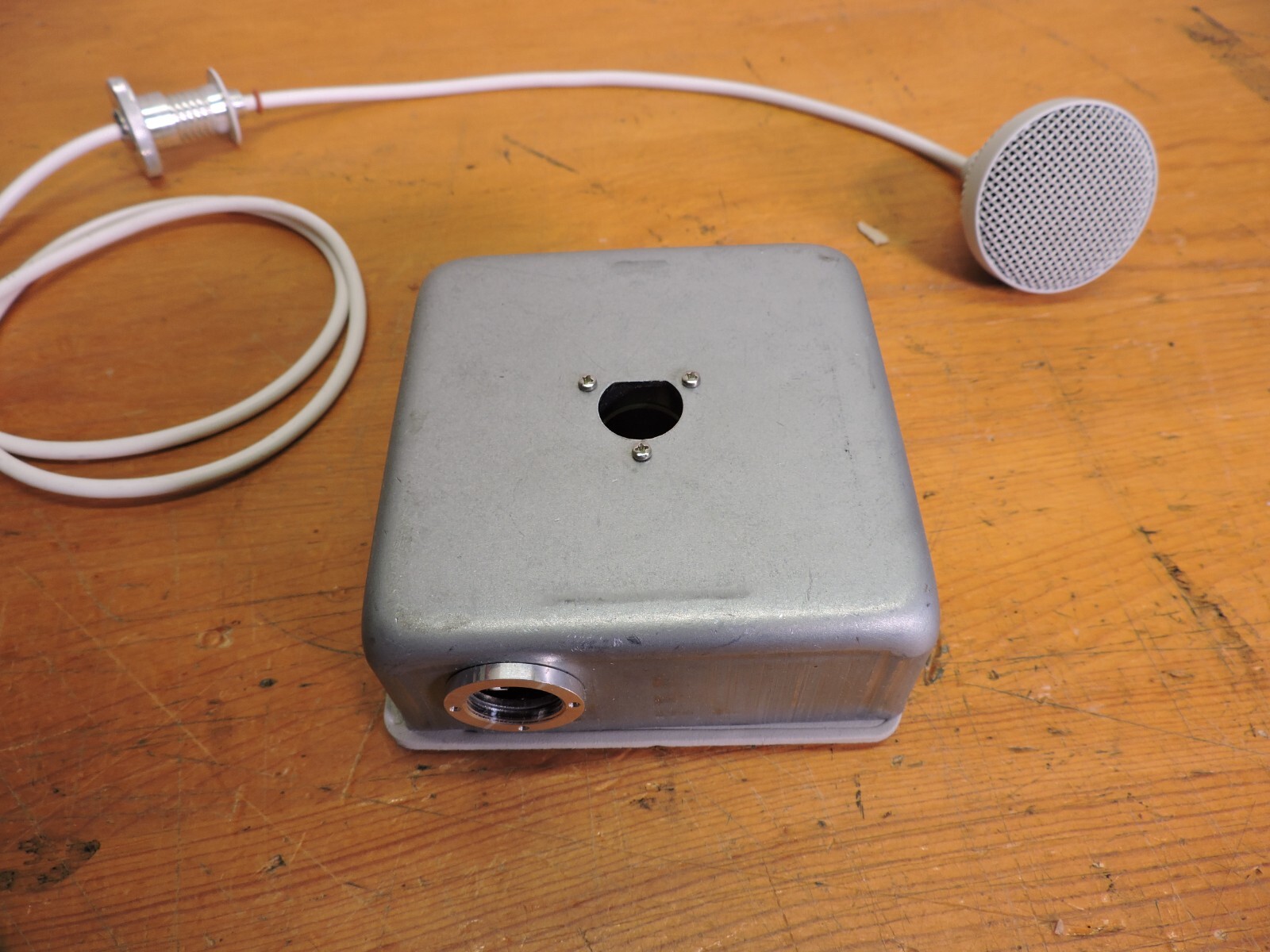 Audex M3 Tri-Element Hanging Ceiling Microphone with 4' Cable Tested working