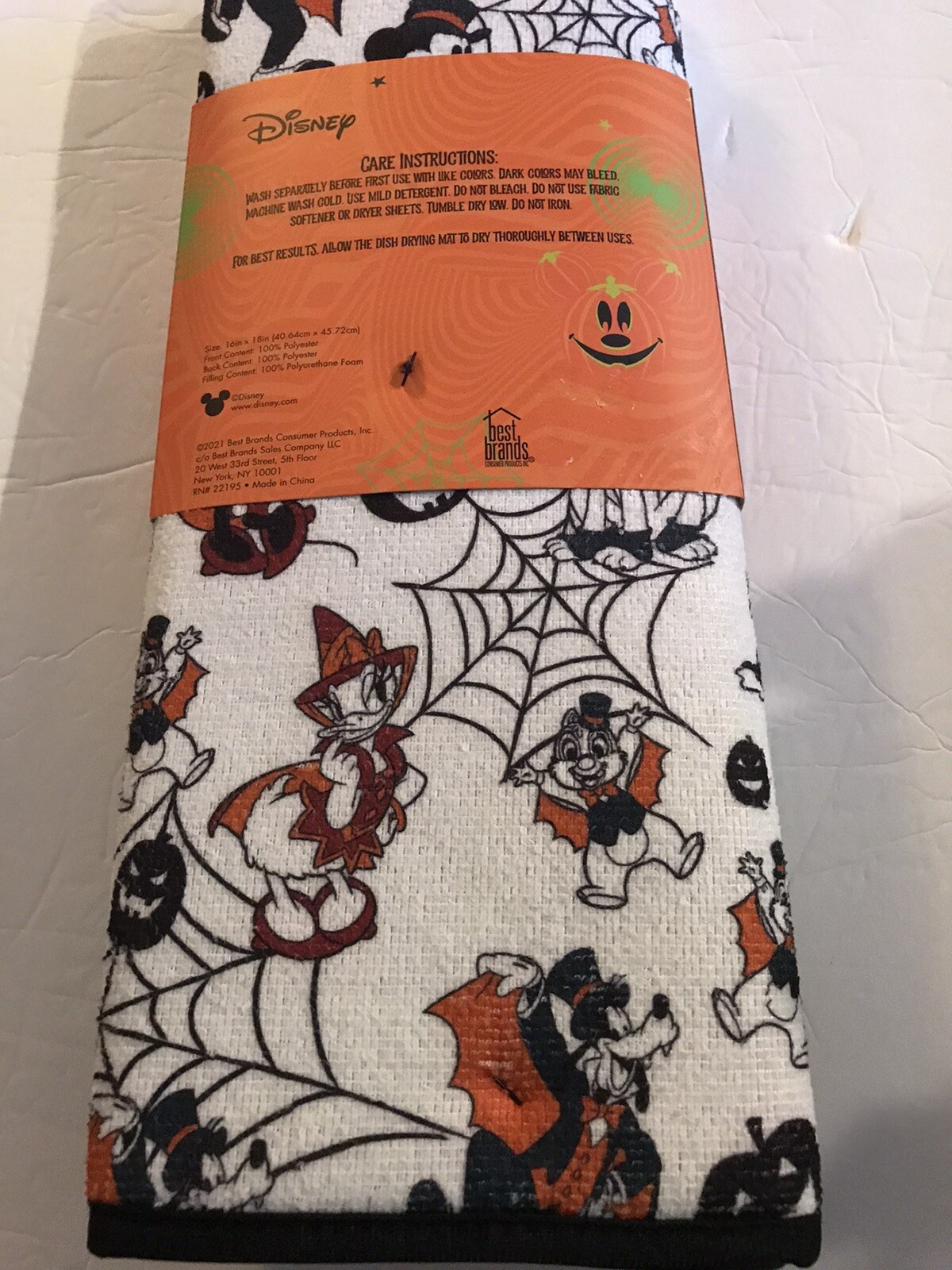 Disney 2PK Halloween DRYING MATS