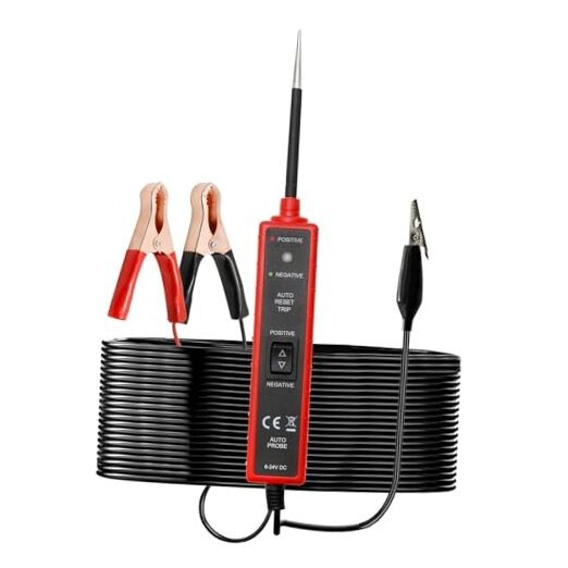 EATAKWARD Automotive Power Circuit Probe Tester Test Light with 4M TES t Lead