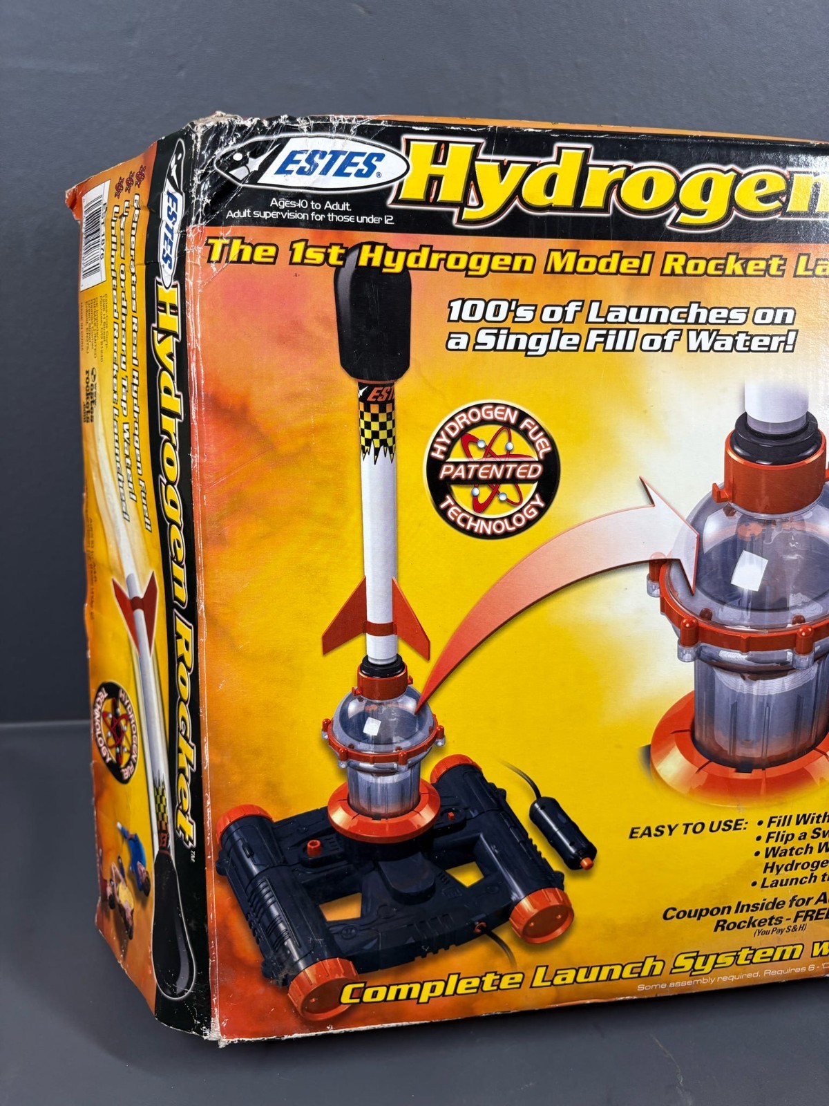 Estes Hydrogen Rocket Launch System EST 1876 Complete In Box STEM Science Kit