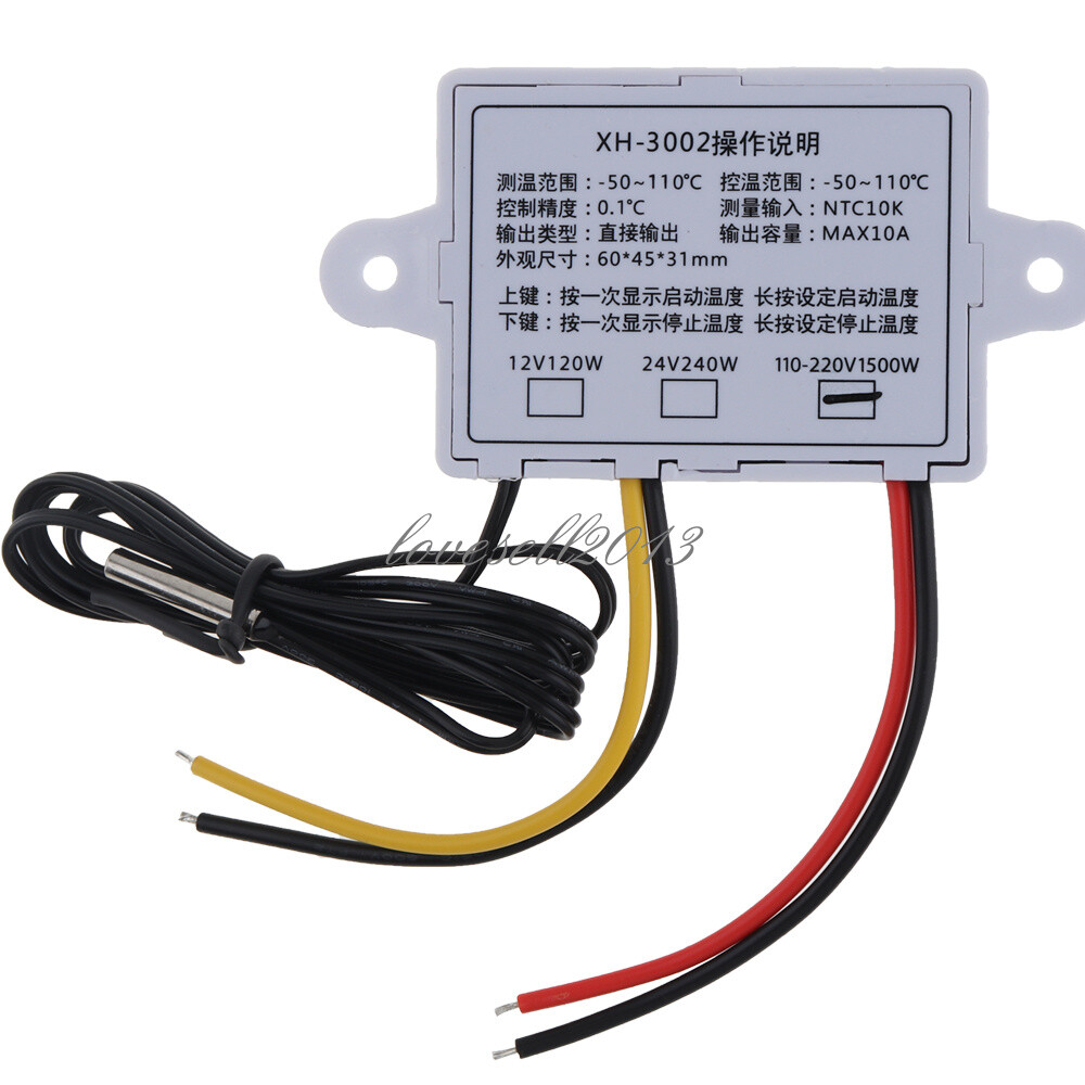 AC110V-220V XH-W3002 Digital LED Temperature Controller Microcomputer Thermostat