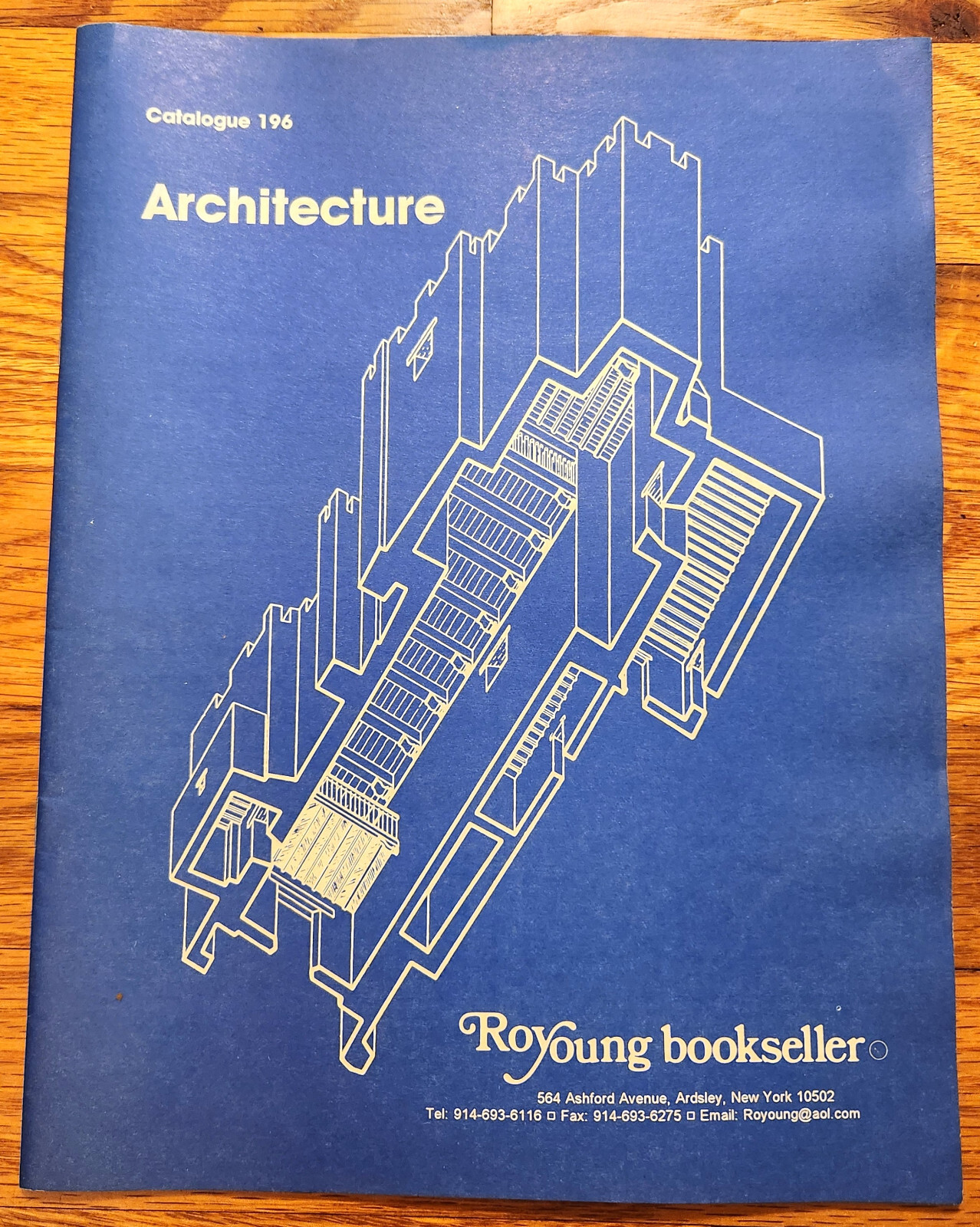 Royoung Bookseller Architecture Catalogue #196 Ardsley NY c. 1990s