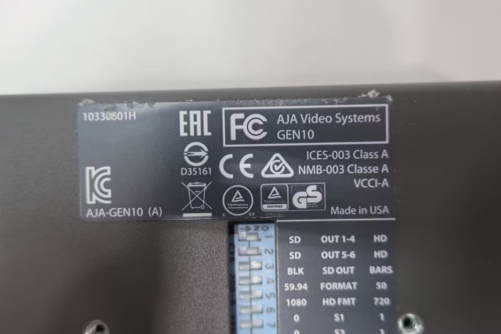 Aja GEN 10 Mini Converter Sync Generator