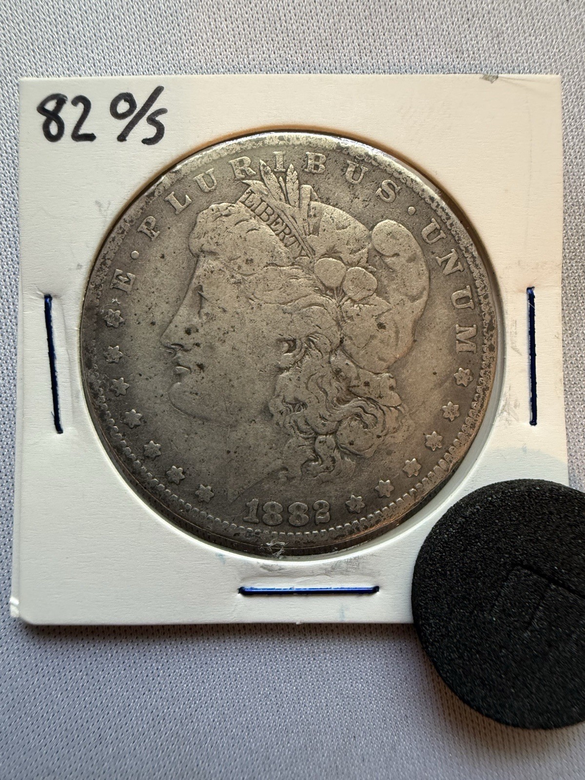 1882-O/S Morgan Silver Dollar – O Over S Mint Mark Variety