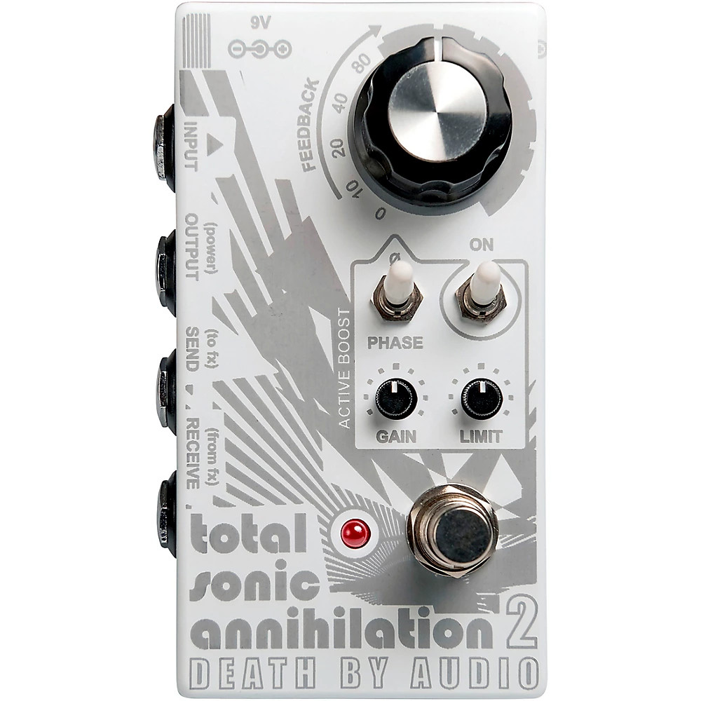 DEATH BY AUDIO Total Sonic Annihilation 2 Forced Feedback Loop Effects Pedal