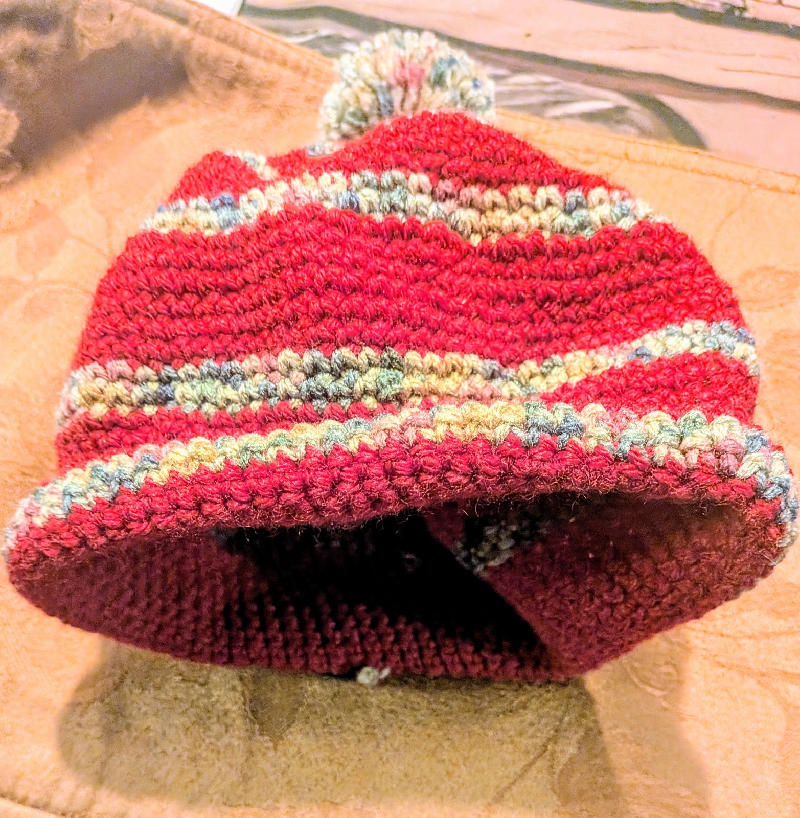 4 (One Of a Kind) Handmade Crocheted, Children's Hats