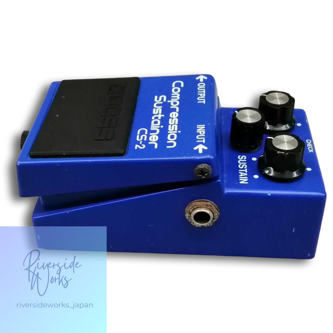 BOSS CS-2 Sustainer Guitar Effect Pedal ACA Used JP