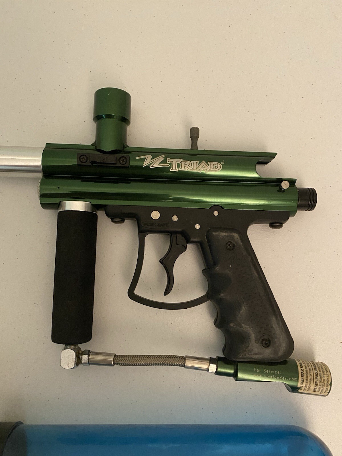 VL Triad Paintball Gun Green - Great Condition - UNTESTED