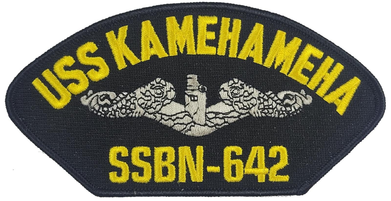 USS Kamehameha SSBN-642 Patch - Great Color - Veteran Family-Owned Business