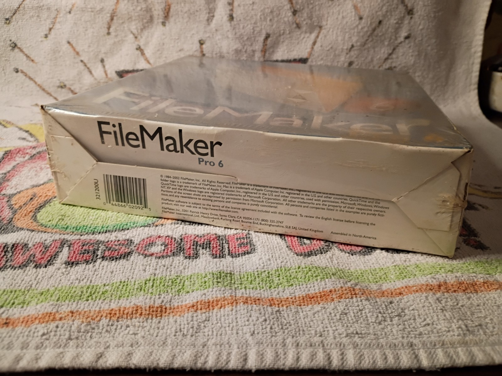 FileMaker Pro 6 for Macintosh (2002, CD) Vintage Database Software w/ Serial EXC