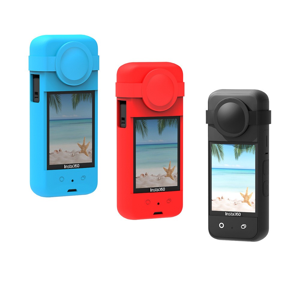 For Insta360 one x3 Panoramic Camera Silicone Case Insta360 X3 Protective Cover