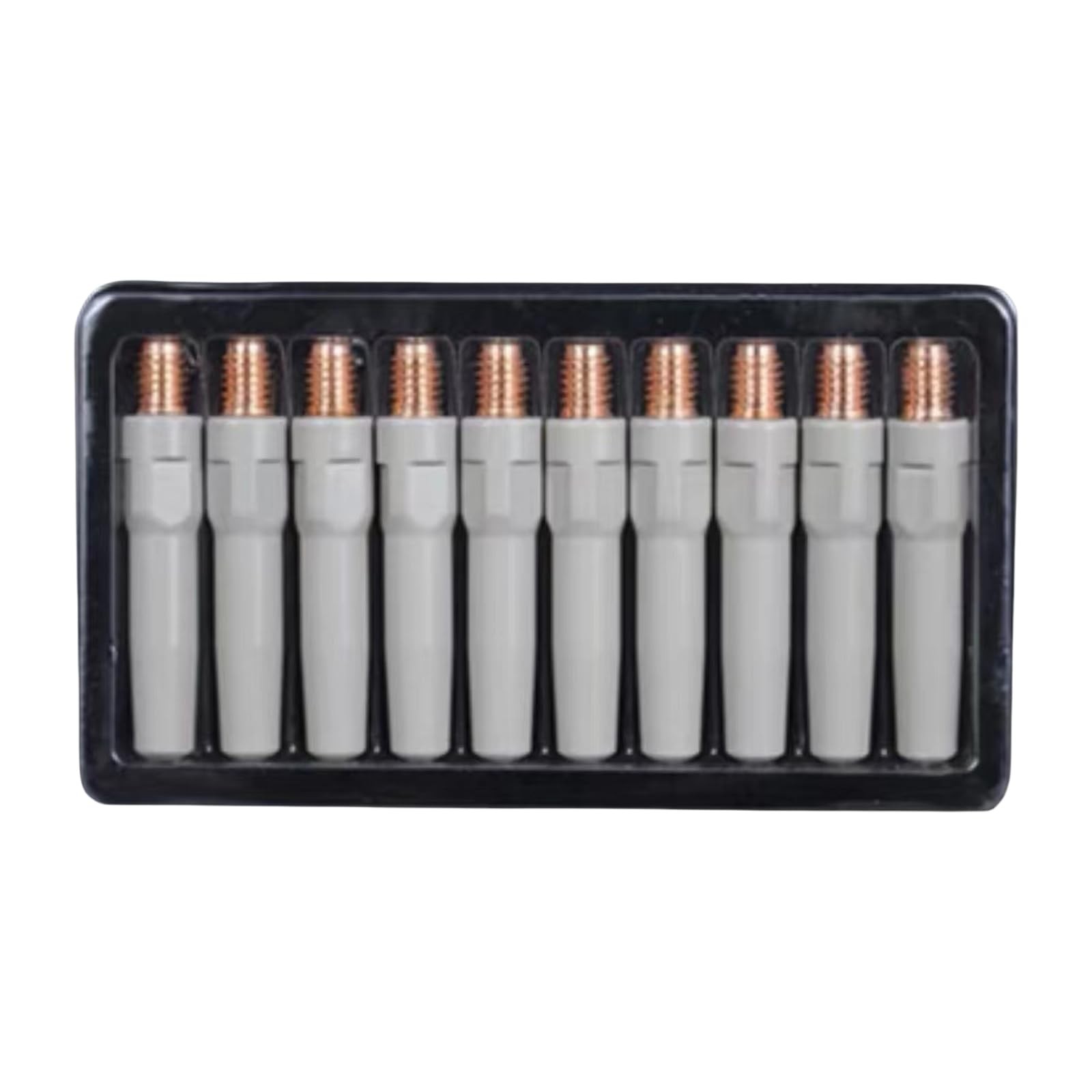 10Pcs Welding Nozzle Tips Diffuser Connectors Holders Torch Welding Nozzle 0....