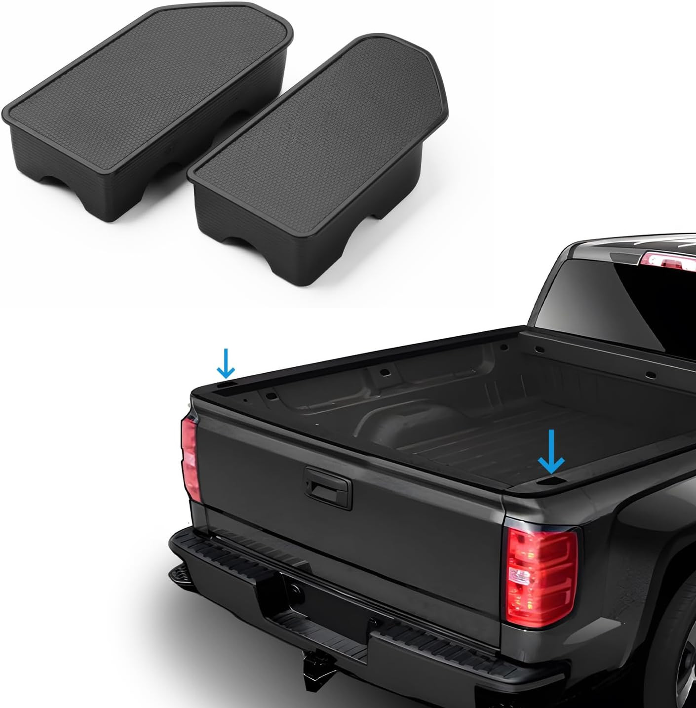 Custom Fit for Stake Pocket Covers 2014-2018 GMC Sierra 1500 Chevy