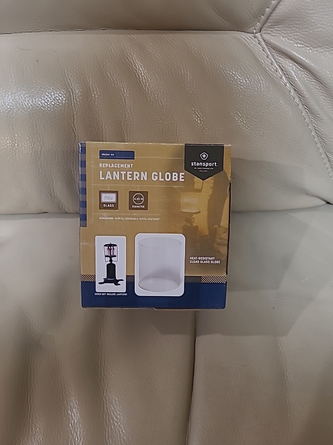 STANSPORT REPLACEMENT LANTERN 170 , 171  HEAT RESISTANT GLASS GLOBE OUTDOOR NEW