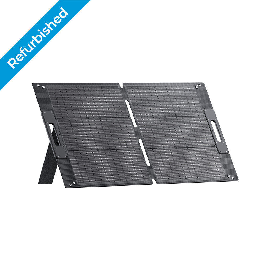 BLUETTI SP100L 100W Portable Solar Panel Kit MPPT Charge Controller OCV 24.6V