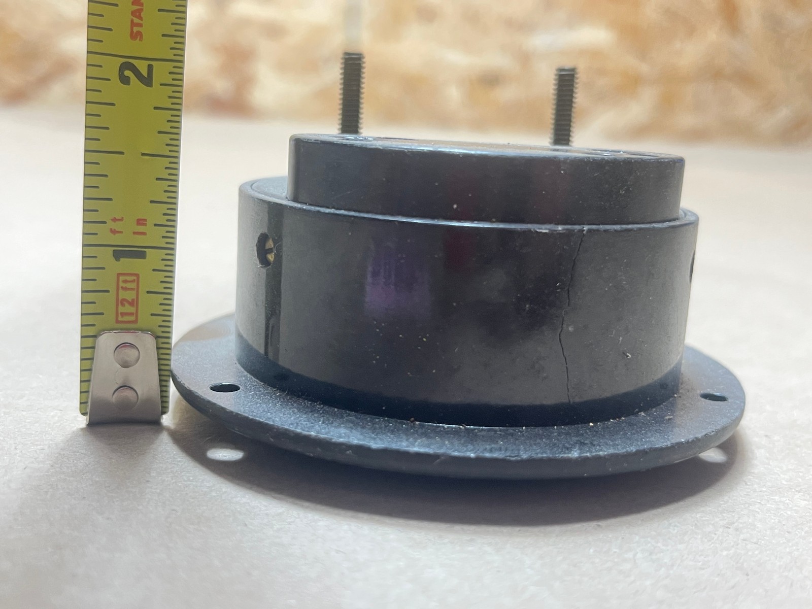 Weston 301-57 50 VDC Panel Mount Volt Meter Welding Current