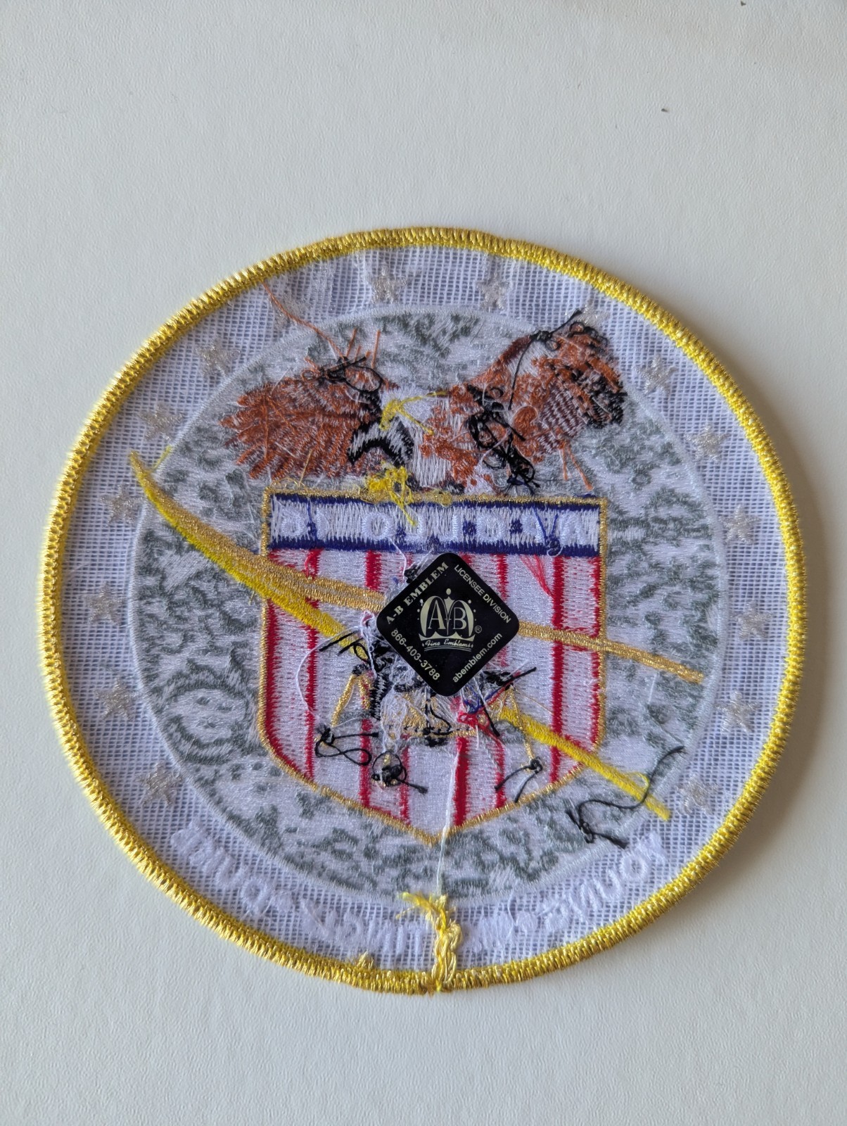 NASA Apollo 16 Commemorative 5" Patch AB Emblems