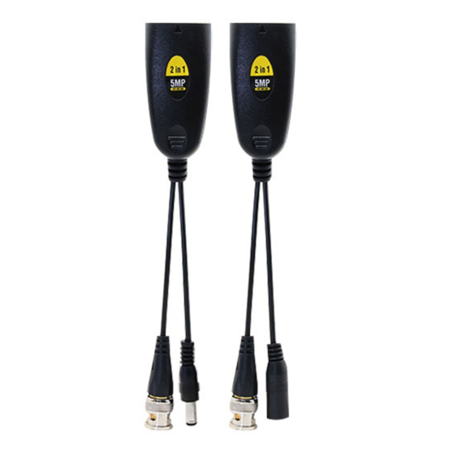 Thunder-Proof Level 3 BNC To POE Adapter Balun Connector For Surveillance