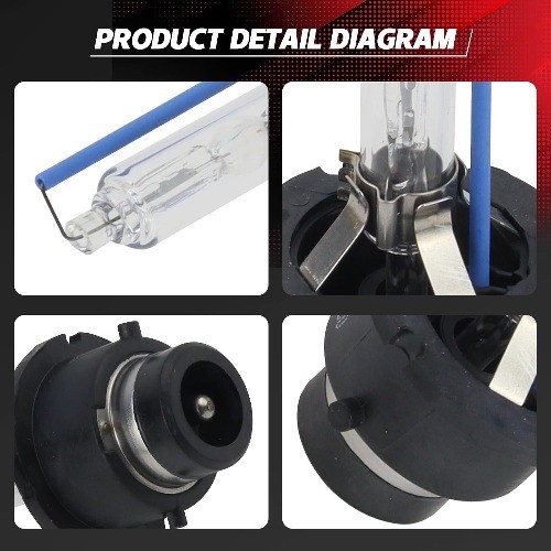 D2S HID 8000K Xenon Replacement Low Headlight Bulbs 8000K For A-Class C-Class E-