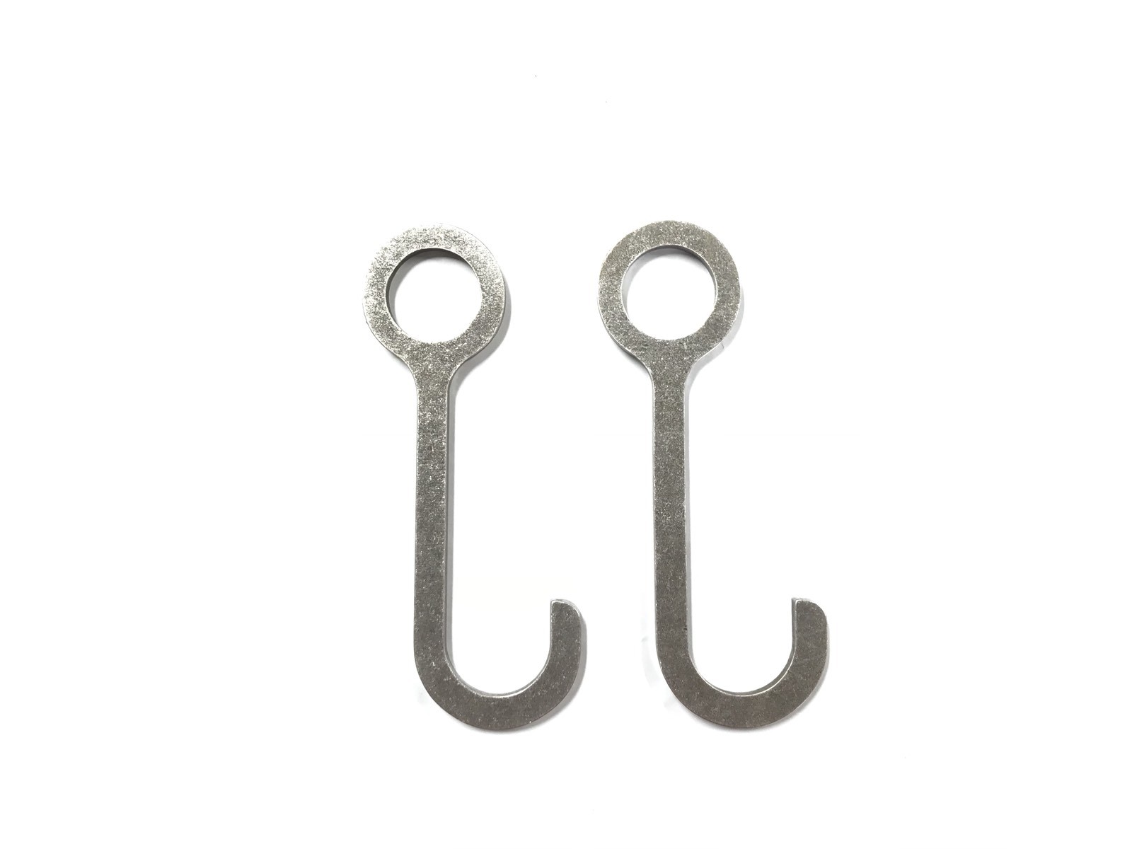 AR500 6" Target Hanger Hook 3/4" SCH40 Pipe 1" Tube Round Bar Set Of 2