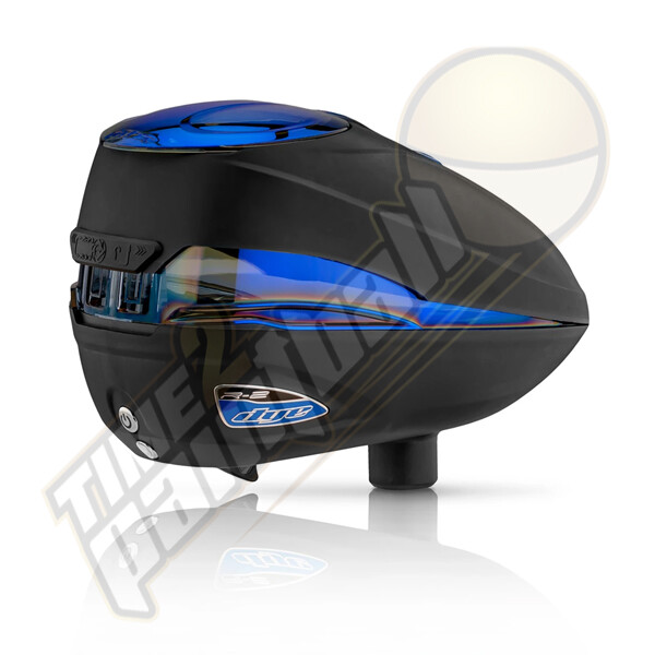 Dye Rotor R2 Ice Electronic Paintball Hopper - Black Blue