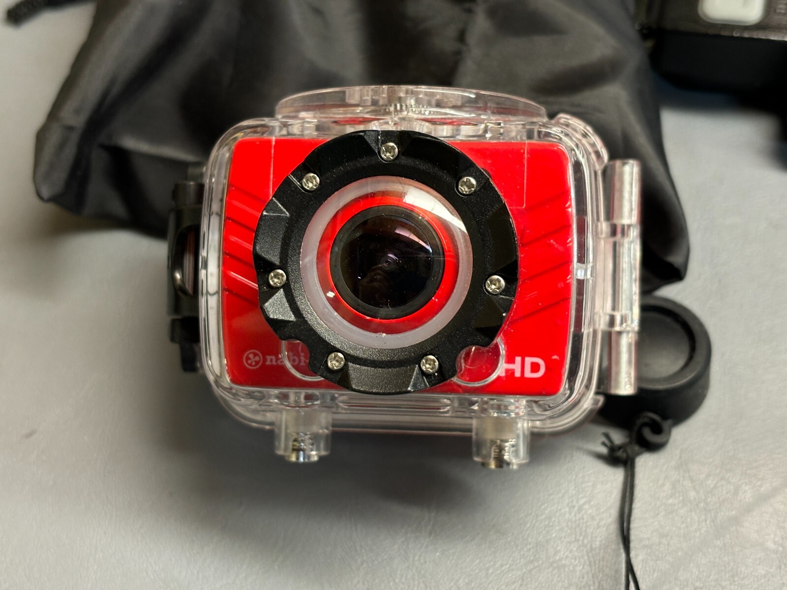 Nabi Square HD 4K Waterproof Action Camera - Red!