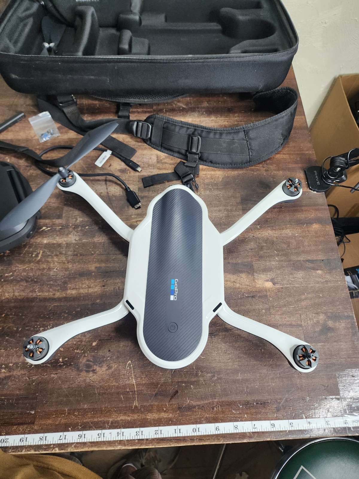 GoPro Karma Drone UNTESTED NEEDS A COUPLE THINGS powers On And Remote Works
