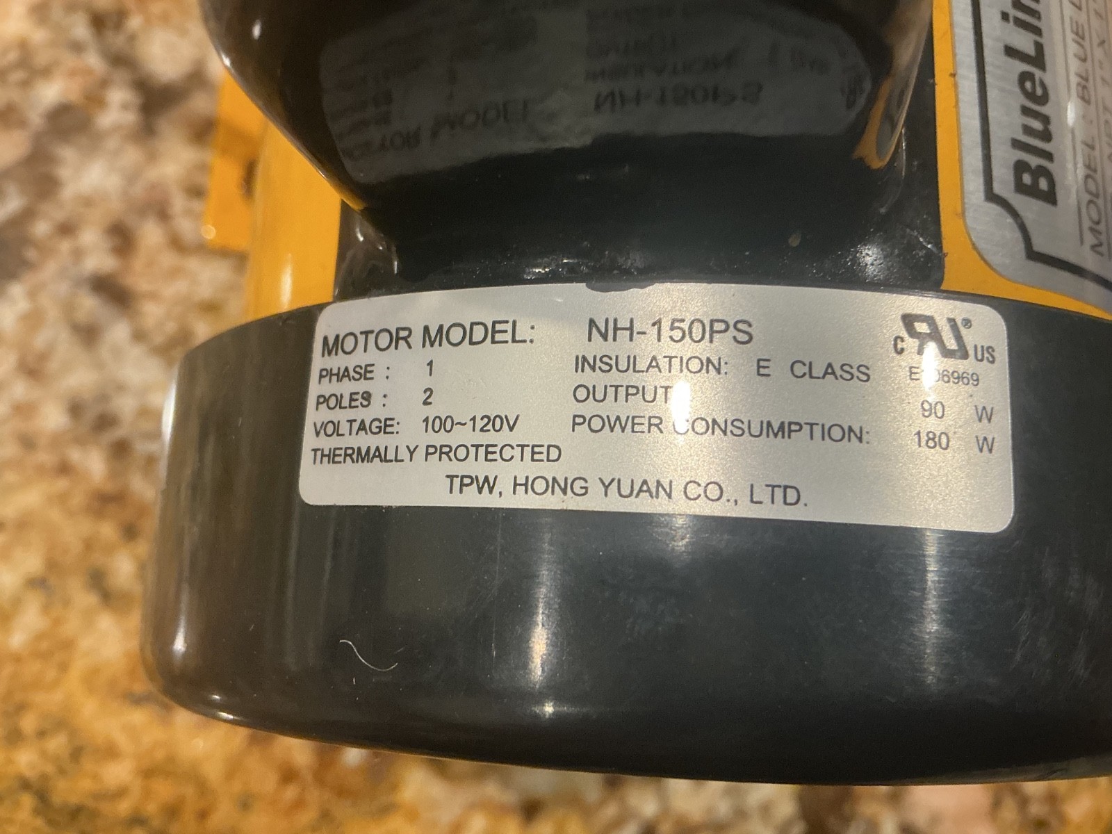 BlueLine 55 HD External Water Pump 1100gph 28' max head
