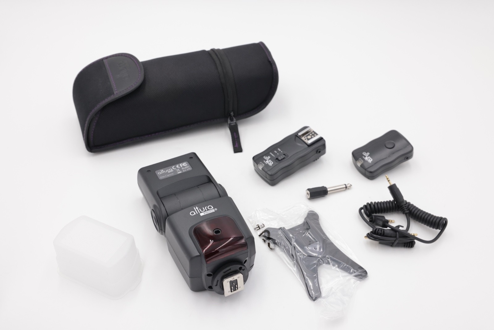Altura Photo AP-C1001 Speedlite Flash for Canon DSLR Camera +Receive/Transmitter