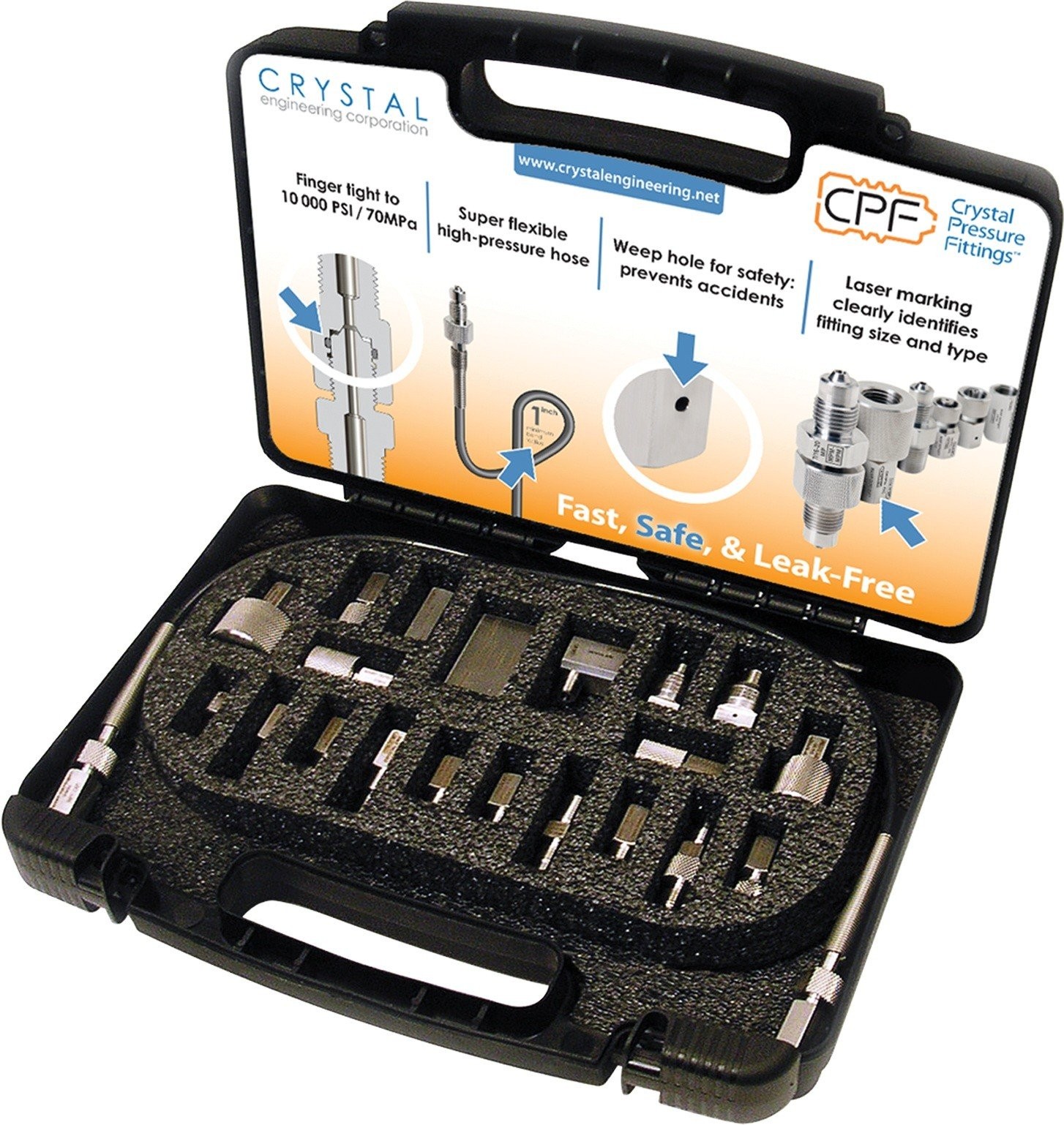 AMETEK Crystal 4013 Quick Test NPT Kit