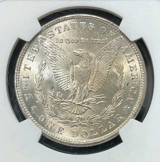 1884 MORGAN SILVER DOLLAR ~ NGC - MS 63 ~BEAUTIFUL COIN~ REF#33-010