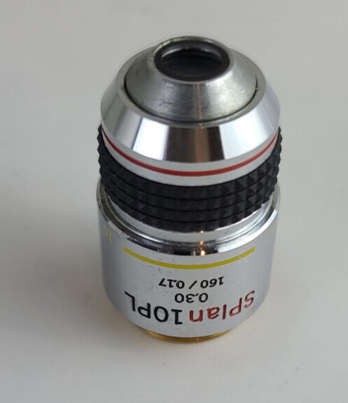OLYMPUS Japan Microscope Objective Lens for SPlan 10 PL 0.30 160 / 0.17