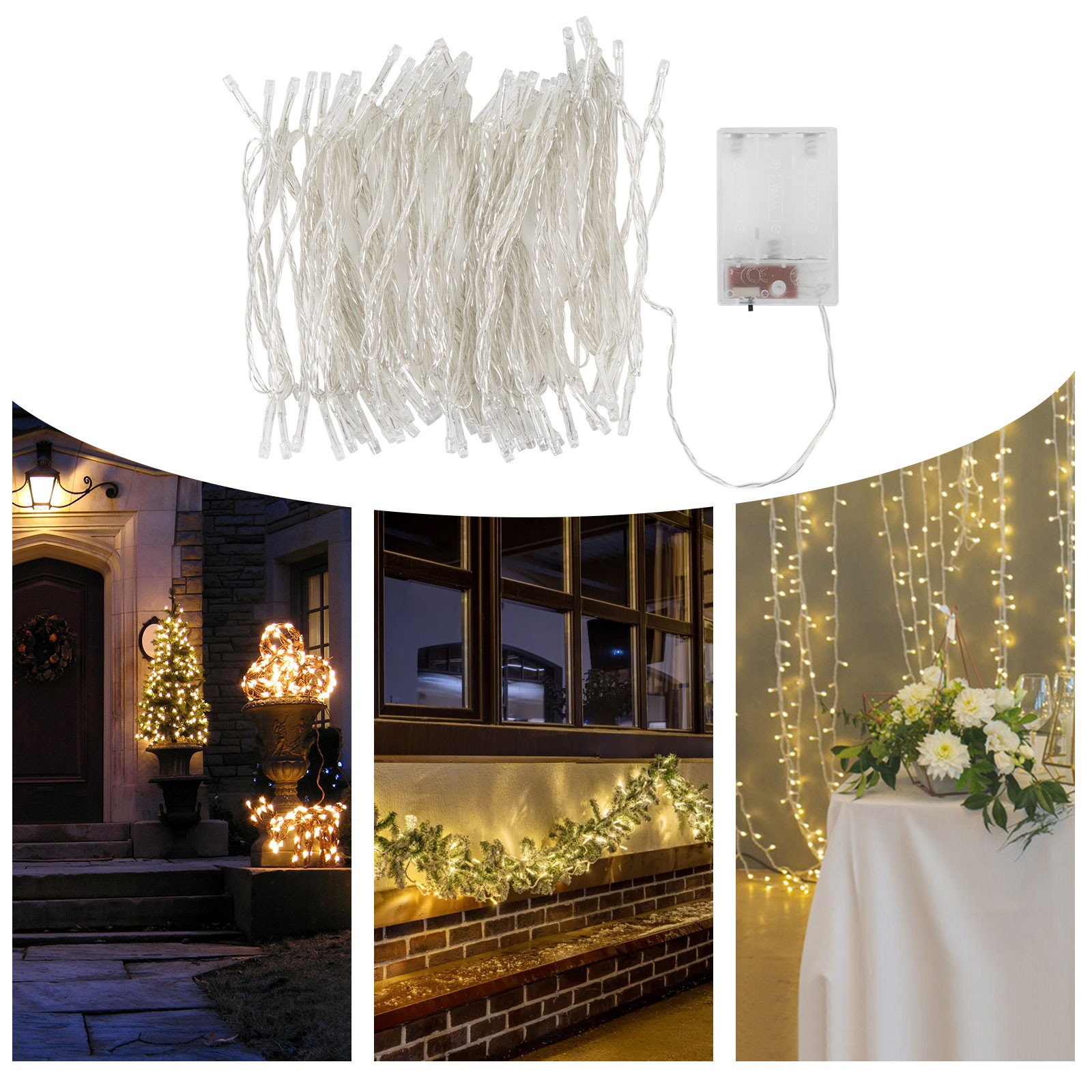 Decorative Light Battery Powered String Lights Warm Color Led Decorative Lights