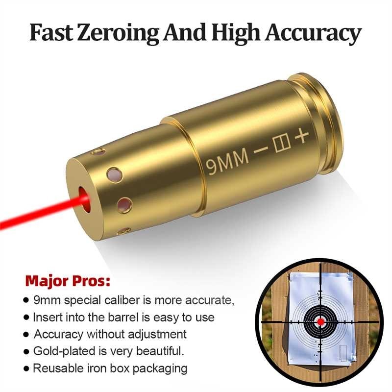 Full-Bore Laser Dry Fire Calibrator – Multiple Calibers Available