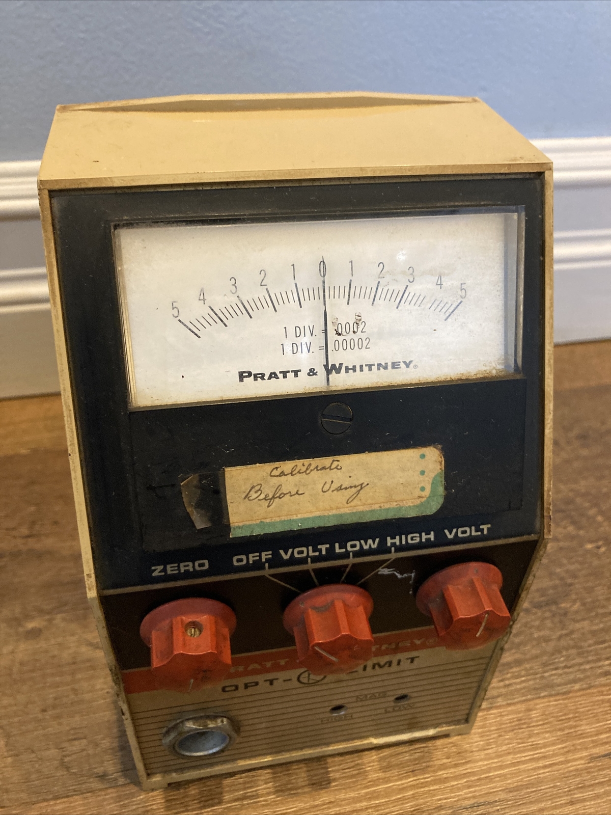 Pratt & Whitney Opt-O-Limit Electronic Indicator Model A