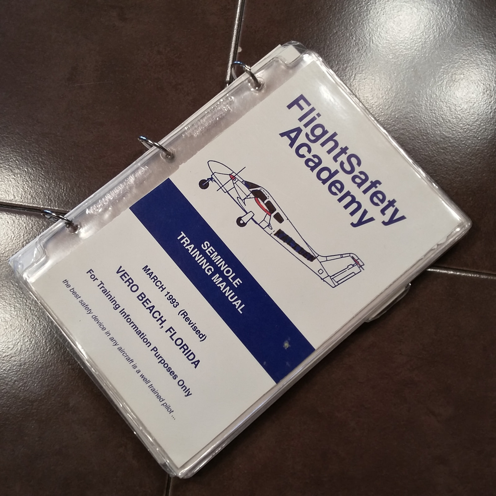 Piper Seminole PA-44-180 Training Manual