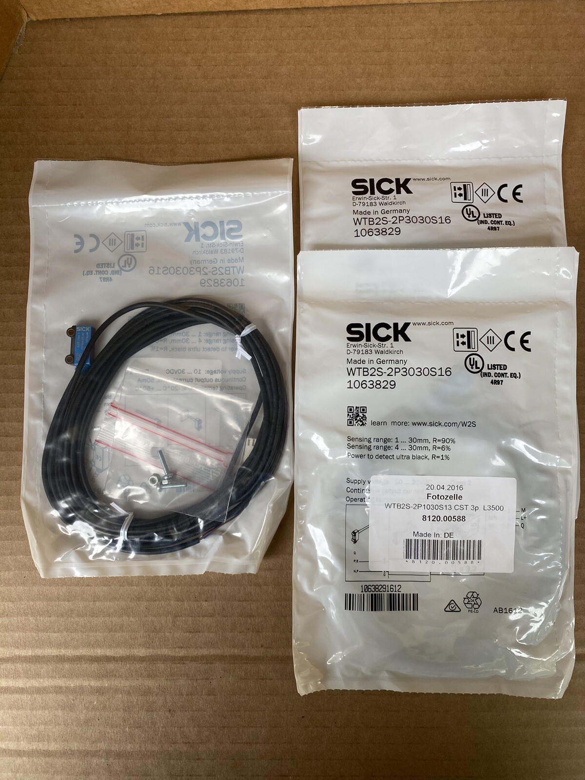 SICK WTB2S-2P3030S16 / WTB2S2P3030S16 (BRAND NEW)