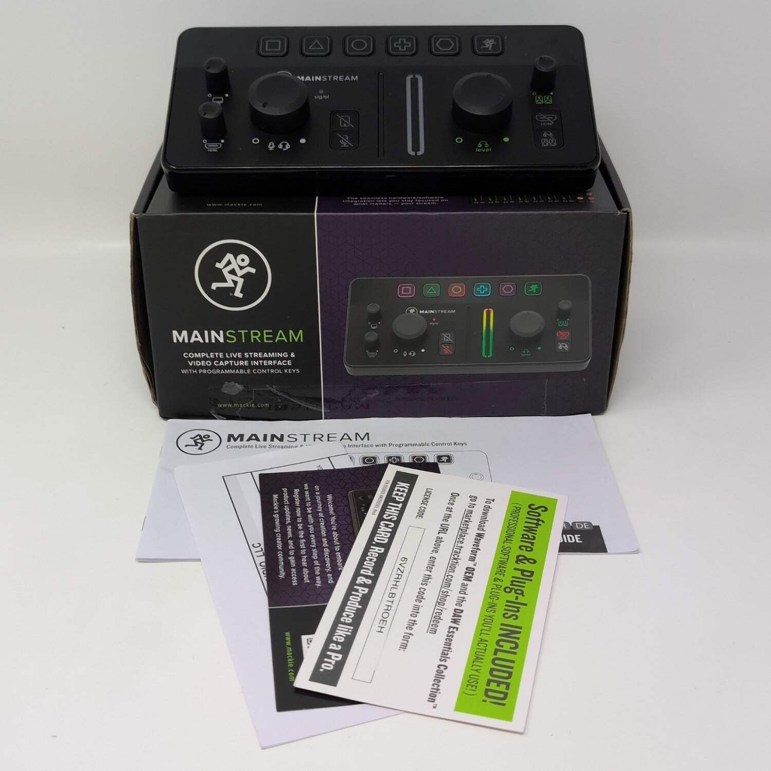 Mackie Main Stream Streaming and Video Capture Interface MAINSTREAM