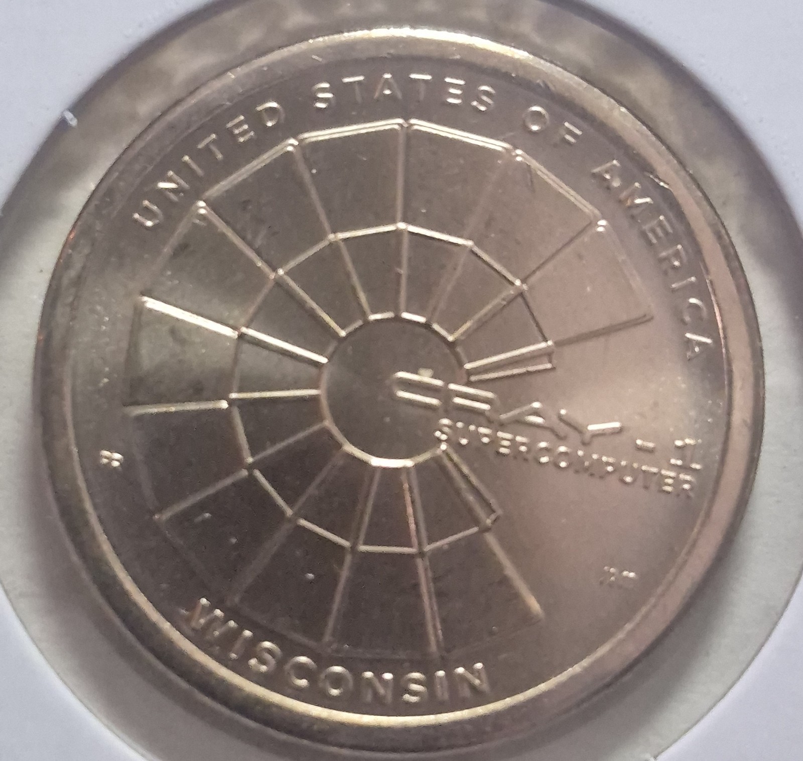 2026 American Innovation Wisconsin P Dollar - BU - Uncirculated