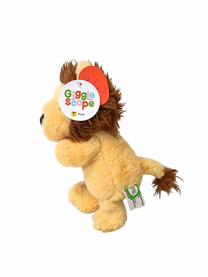 : Giggle Scape Target Lion Heart Plush Beanbag Stuffed Toy 9.5"