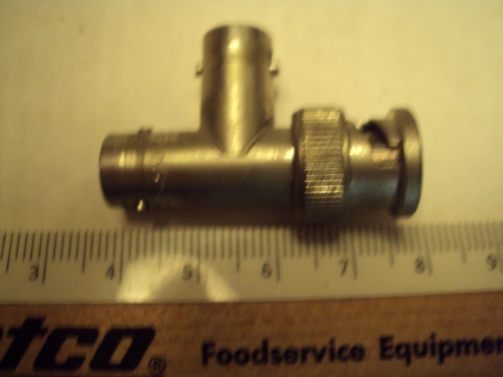 BNC Tee, female, female ,male adapter,  Kings KC-99-108-M06, used