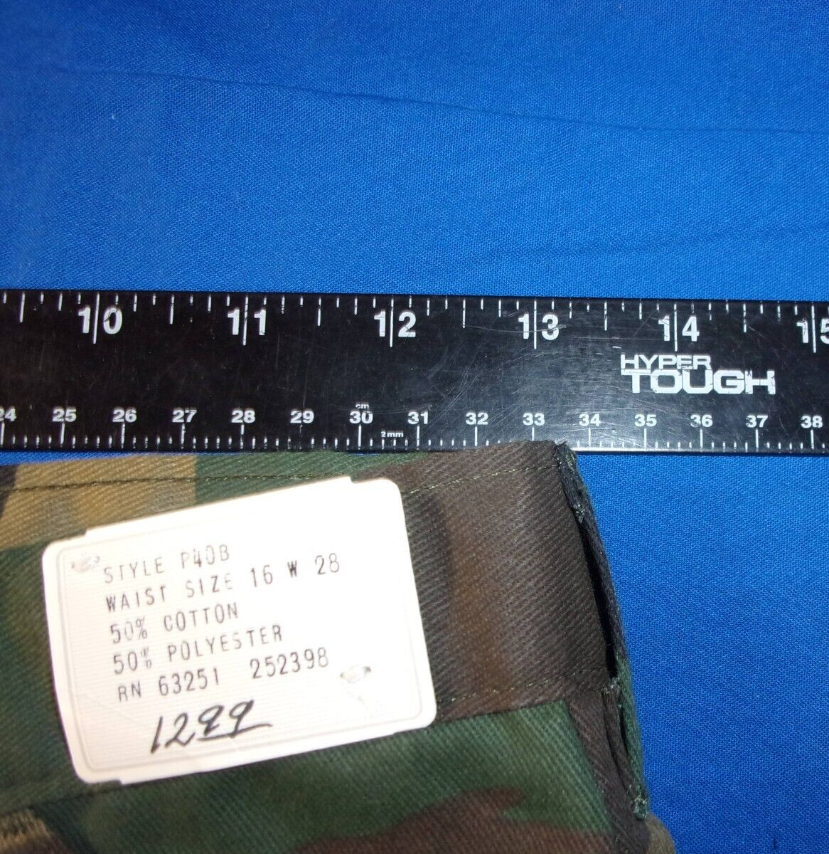NEW YOUTH BOYS WOODLAND BDU CAMOUFLAGE URBAN PANTS MADE IN THE USA SIZE 16 26 27