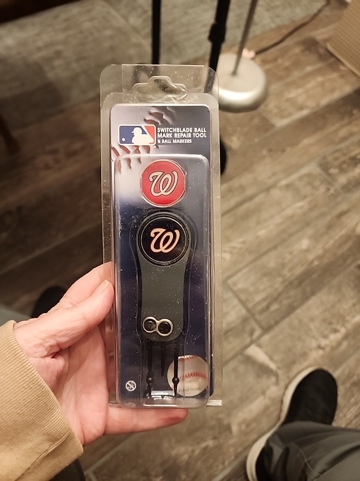 MLB Ball Mark Repair New-open Package- 2MK Washington Nationals