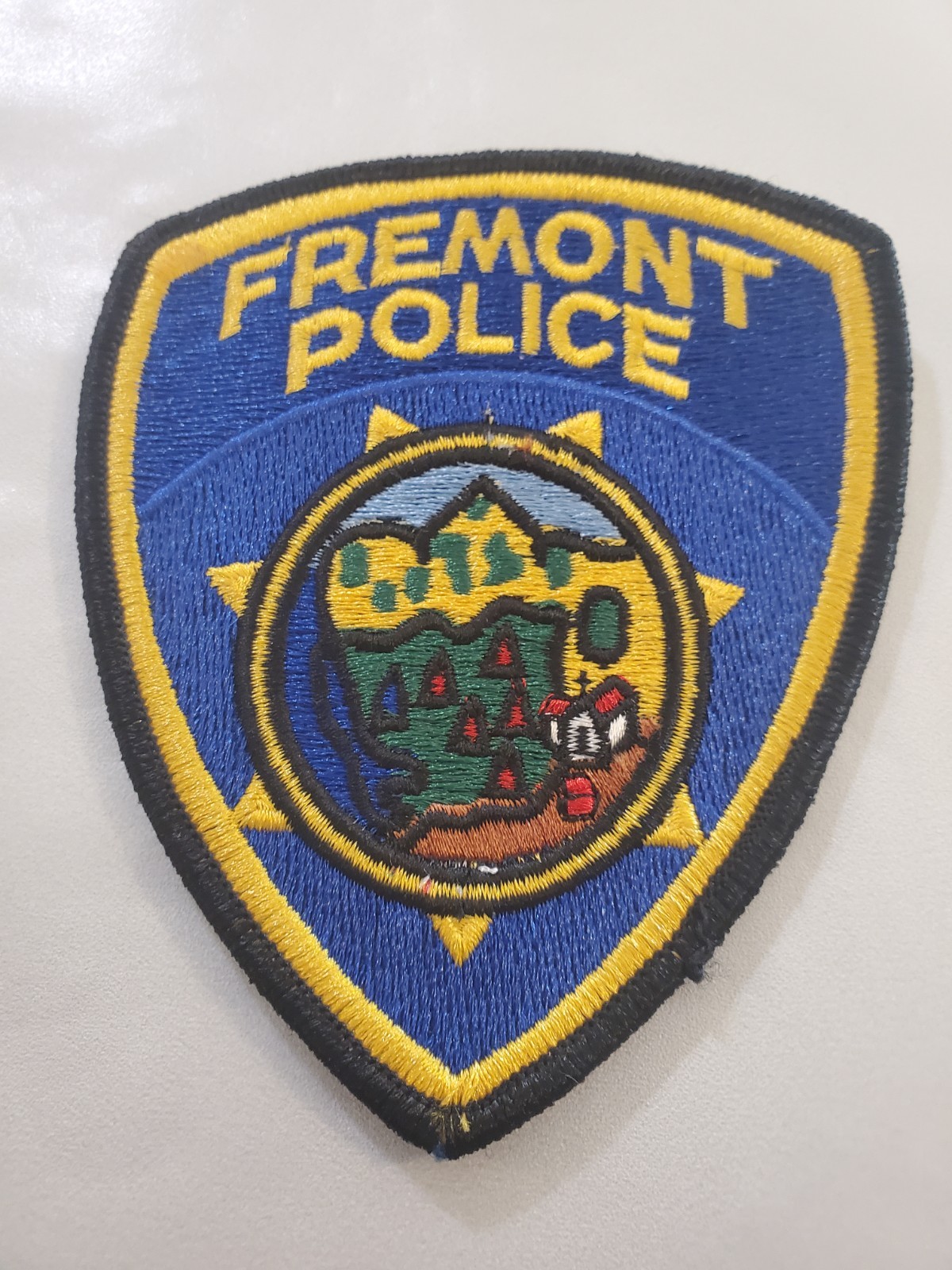 Vintage Fremont Police Department, California.