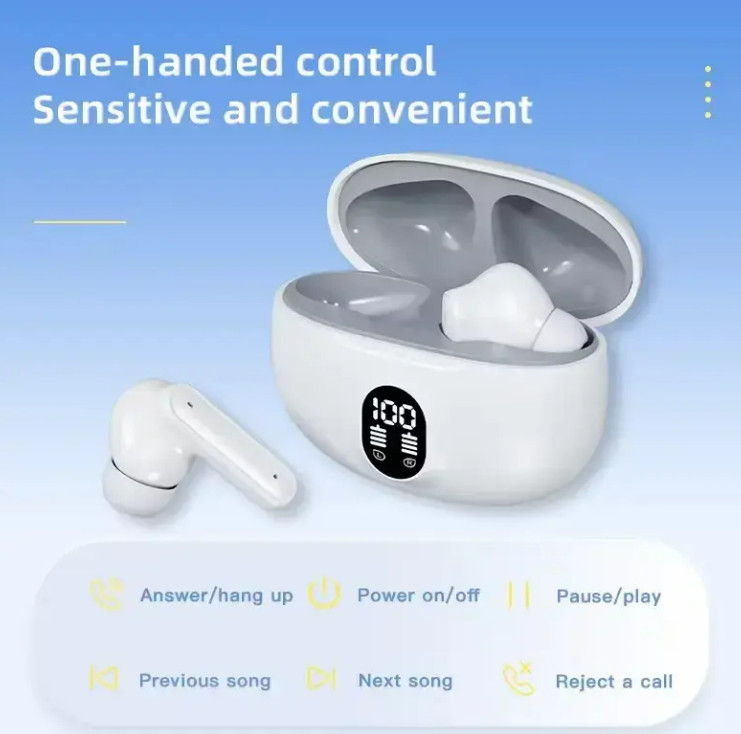 Wireless Head Phone Bluetooth Sports Earbud for all device