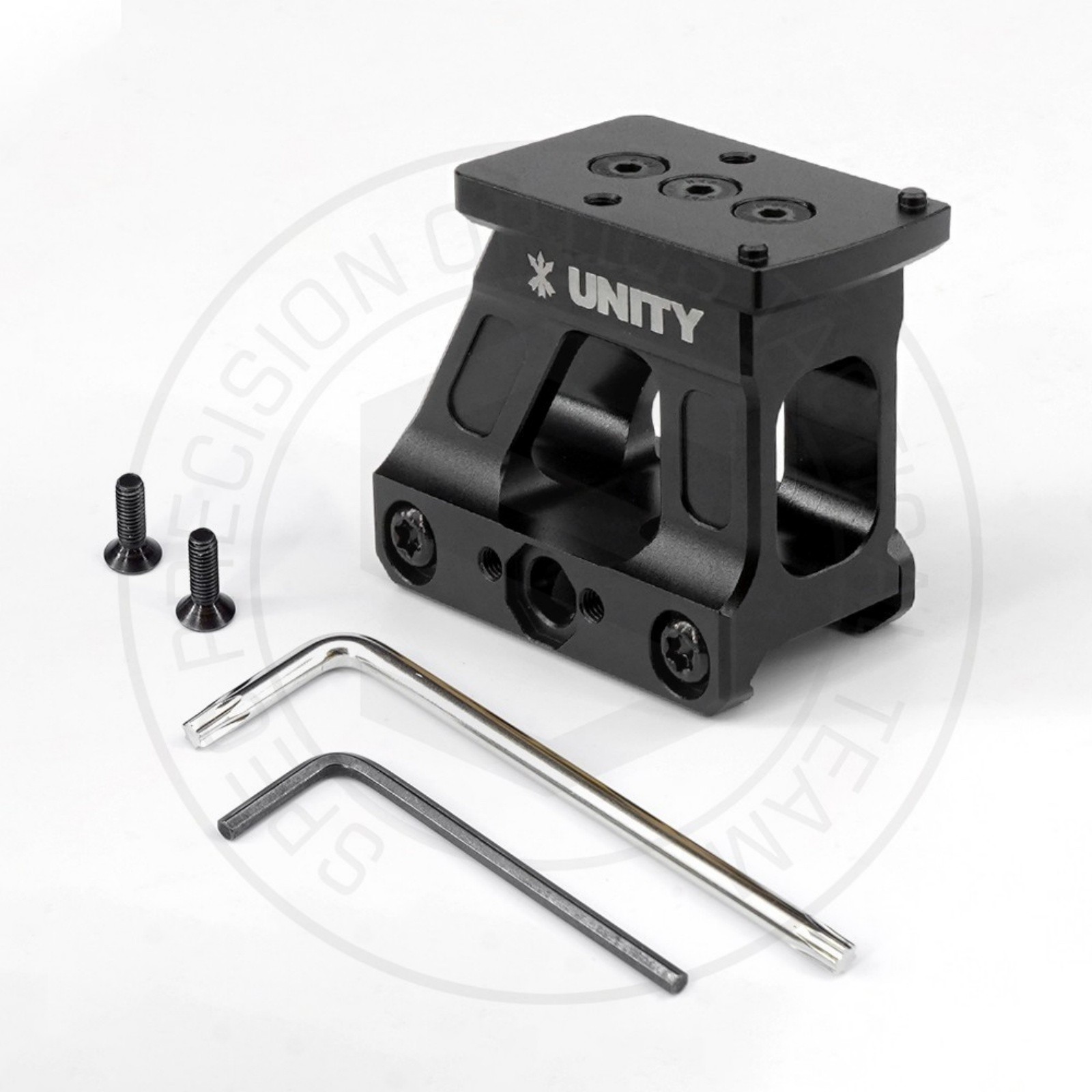 Tactical Unity 2.26" Riser Mount with RMR Plate Optic Base BK TAN