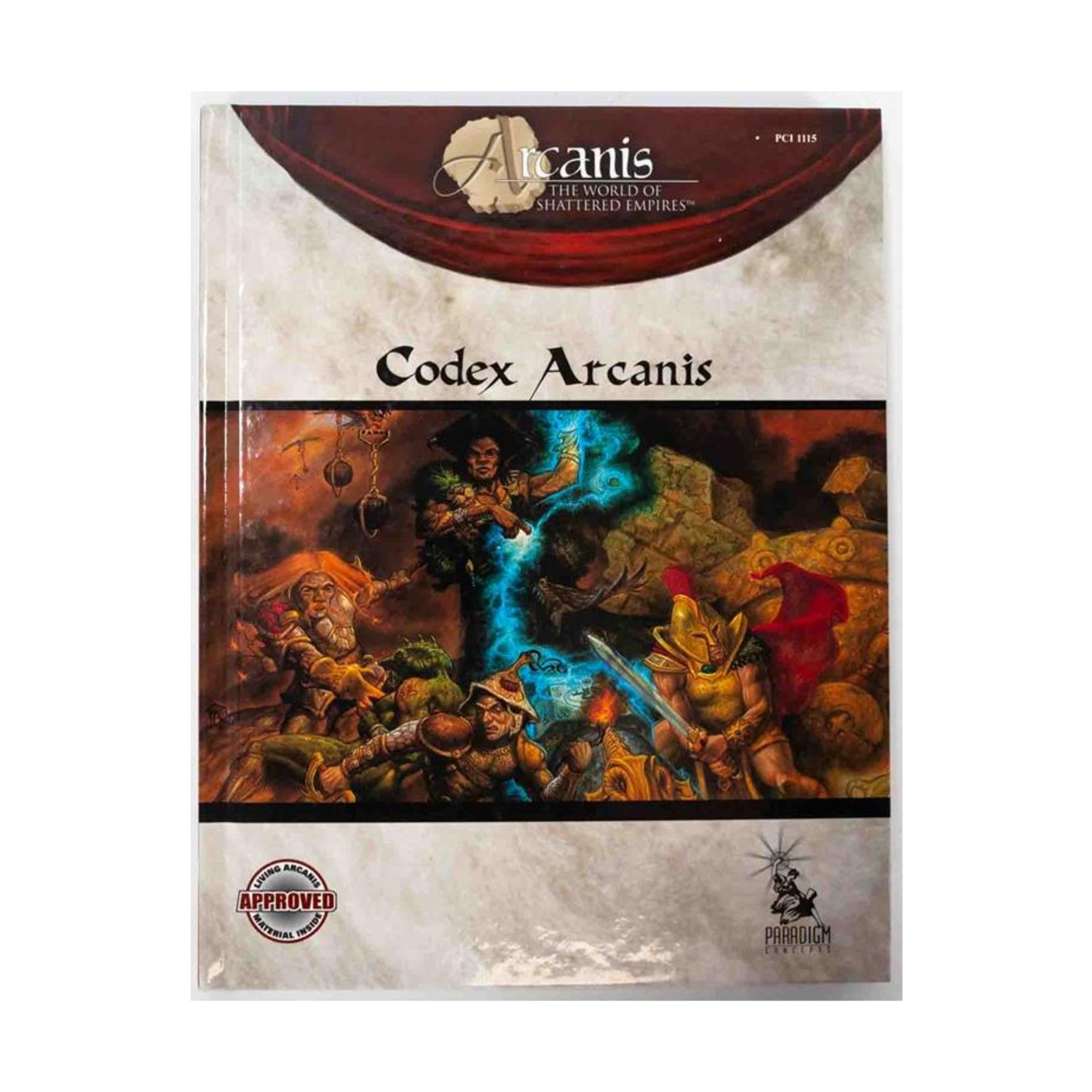 Paradigm Concepts d20 RPG Living Arcanis - Codex Arcanis EX/NM