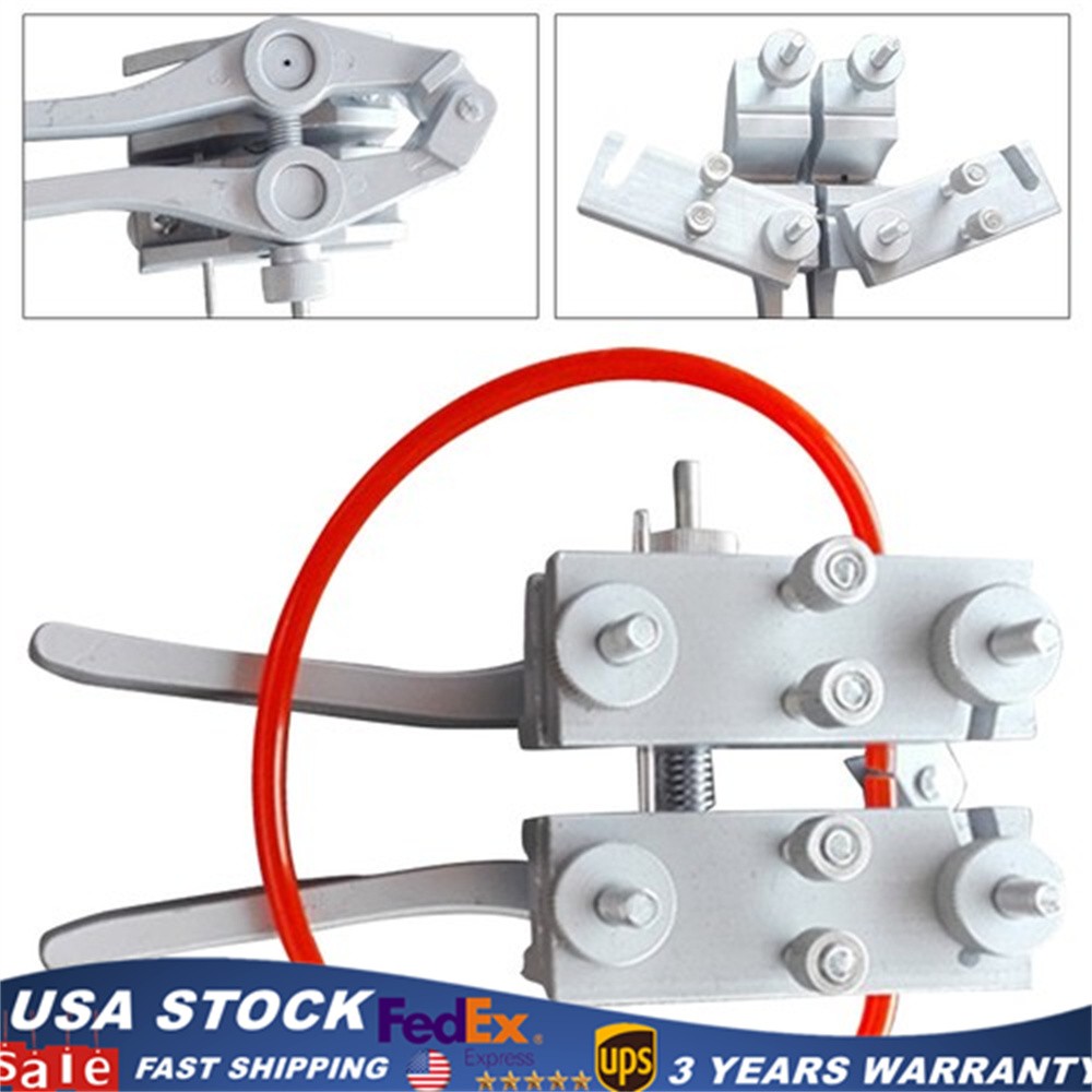 Brand New High Precision Connector PU Round Belt Welding Clamp Tools Welder USA