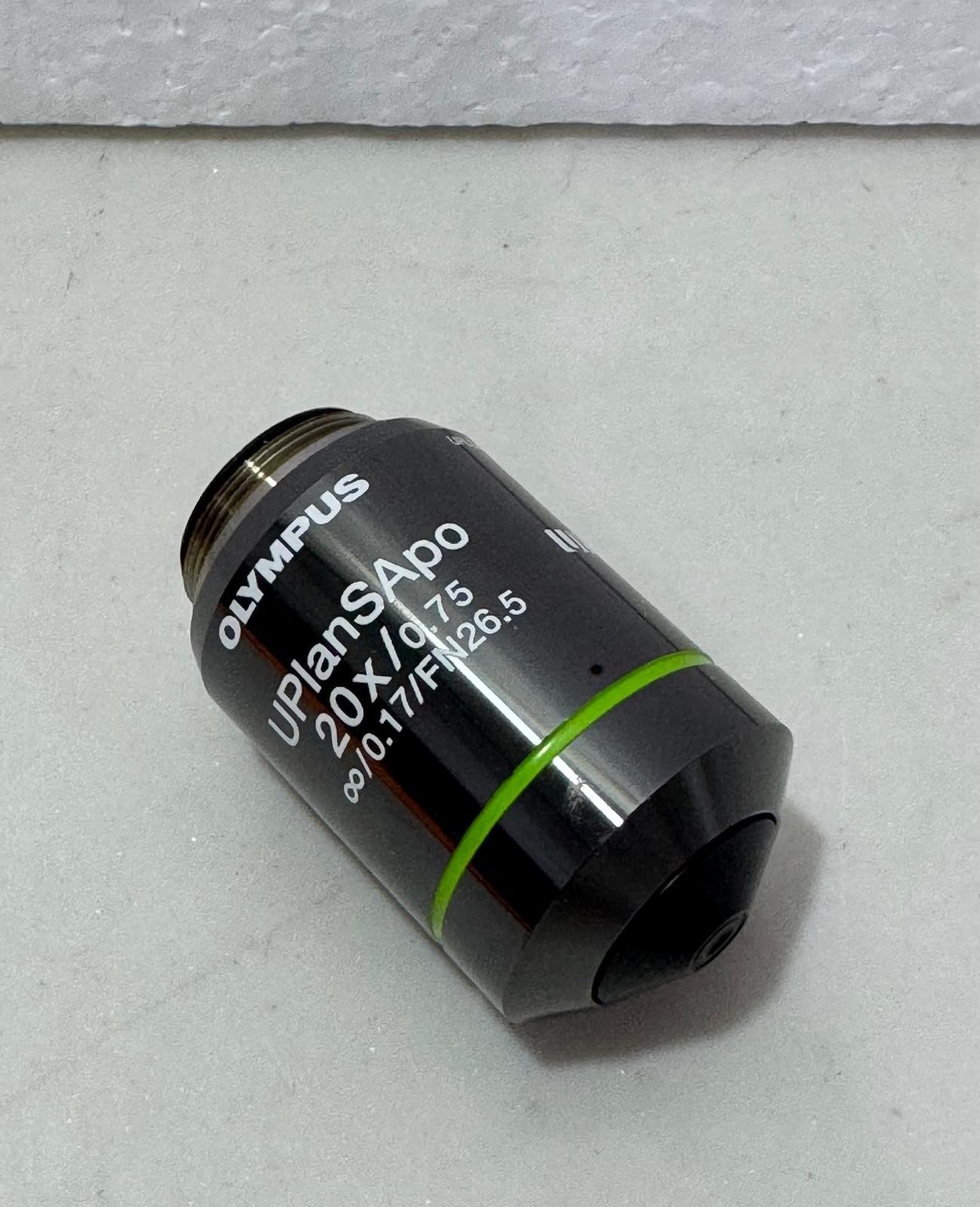 New Olympus UPlanSApo 20x/0.75 ∞/0.17 Infinity Microscope Objective Lens UIS2