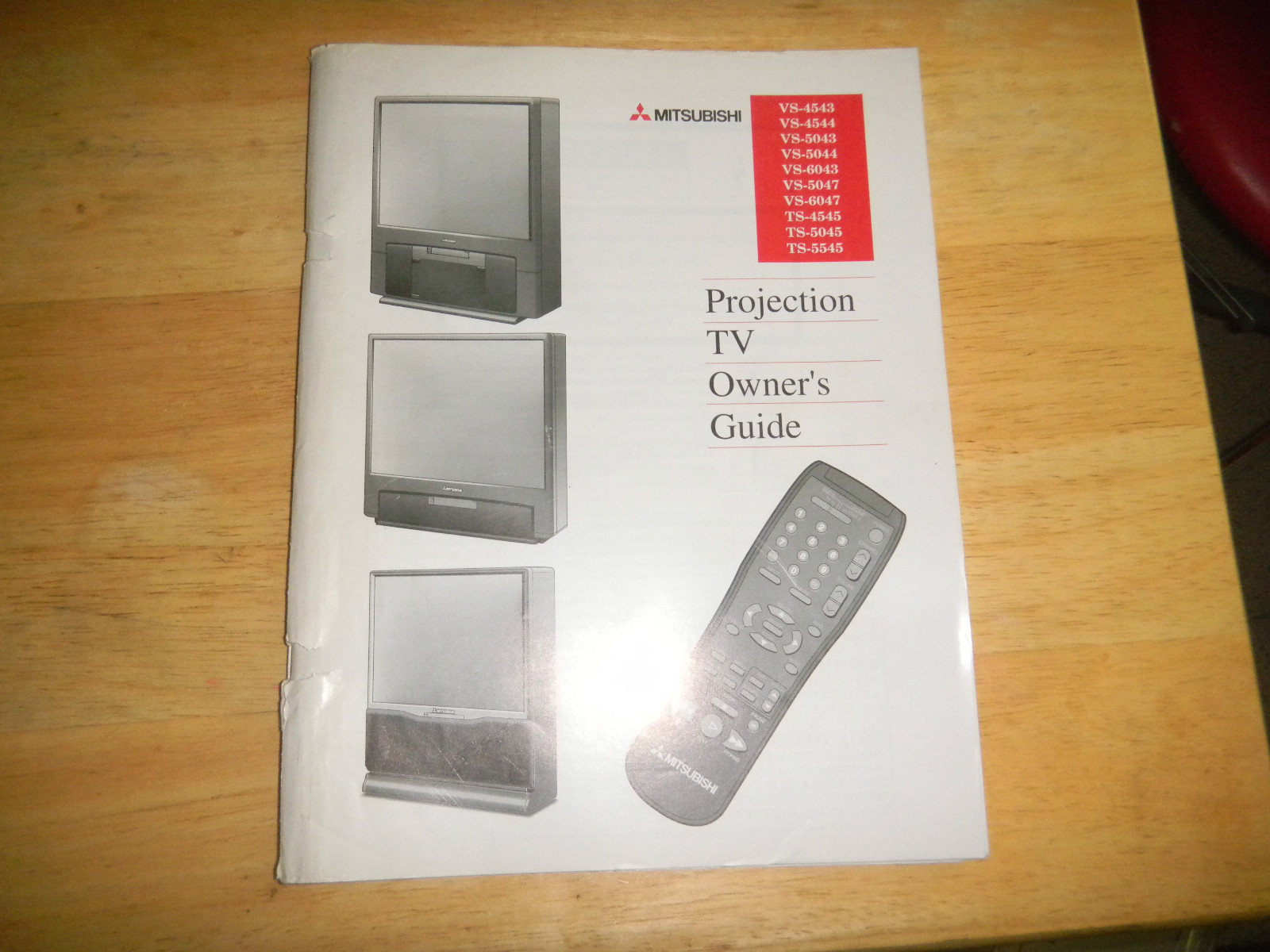 MITSUBISHI TV  VS-4543 VS-5043 VS-6047 TS-4545 TS-55  ARCADE GAME MONITOR MANUAL